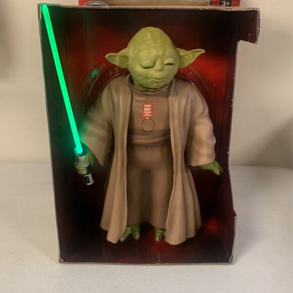 Disney Star Wars Talking Yoda Action Figure, 10" Tall - Picture 8 of 8